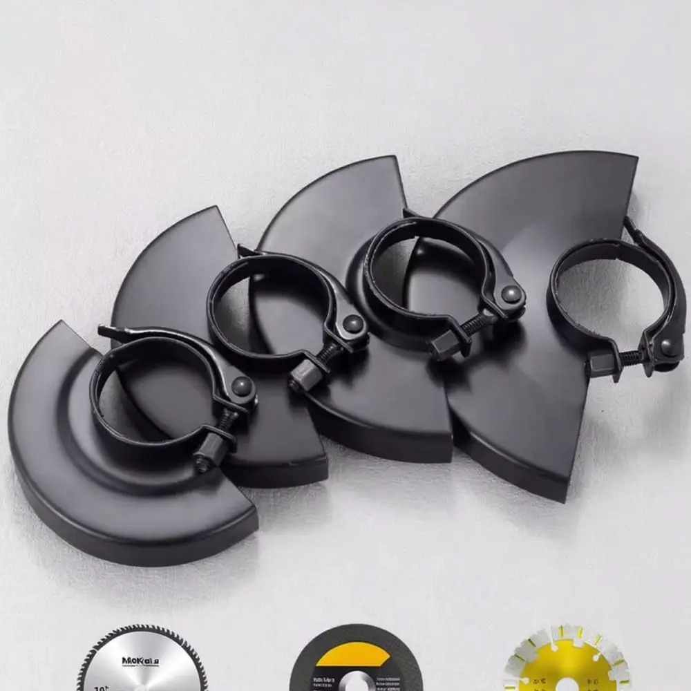 Quick Install Angle Grinder Shield Guard Thickened Metal Protector For 100 115 125 Electric Tool Grinding Cutting Accessories