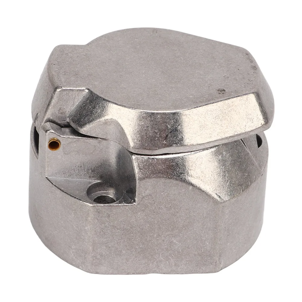 

Прочный алюминиевый сплав, 13-контактный разъем для прицепа, стандарт ЕС, 12 В, 12 В, разъем для прицепа, женский разъем для прицепа, подключение автомобиля