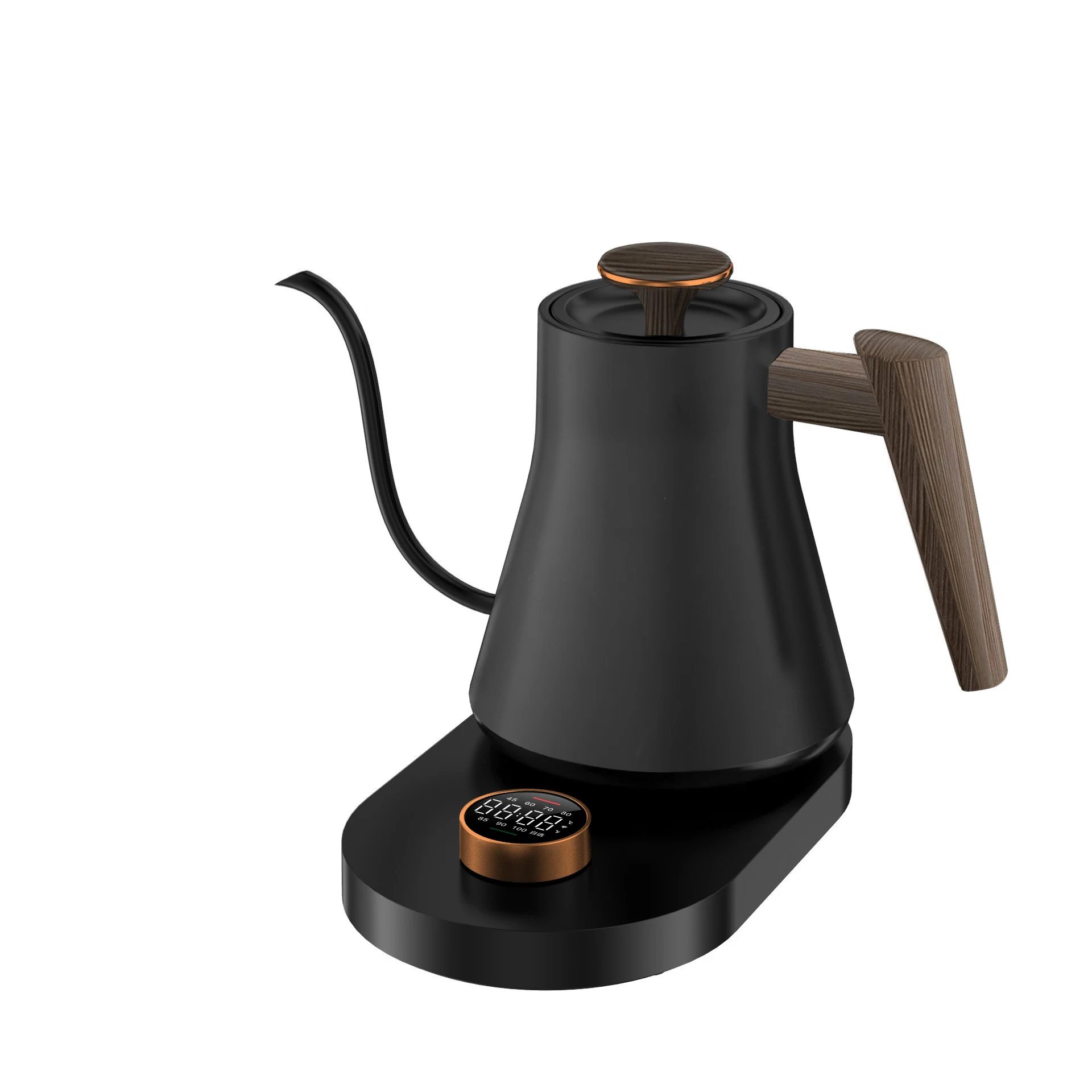 

2025 New Digital Insulated Gooseneck Electric Kettle Coffee Smart Kettle 0.8L Tea Electric Kettle with CE