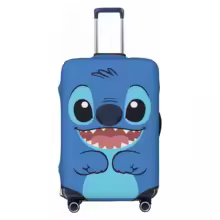Cartoon Stitch disney Travel Luggage Cover Durable Suitcase Protector Washable Baggage Covers Fits