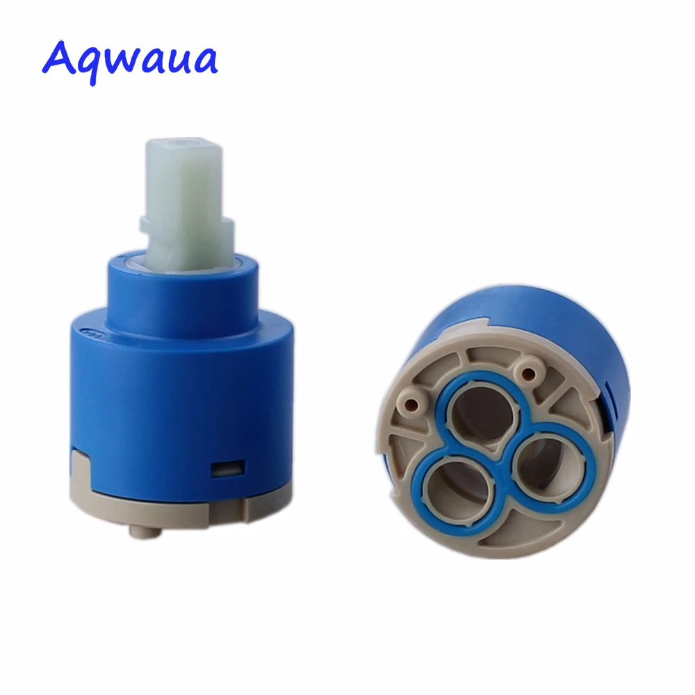 

Aqwaua 35 мм керамический картридж для смесителя с плоским основанием и переключателем фильтра - запасная часть для кухонной мойки