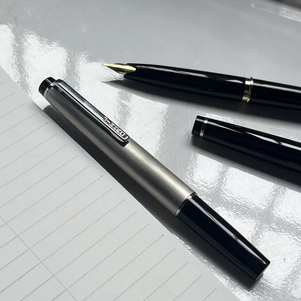 Gorgeous Jinhao 59 Series Fountain Pen Mini Classic Short Steel 0.38mm/EF/F/Bent Pocket Pen PK Pilot 95s Pen Office Stationery