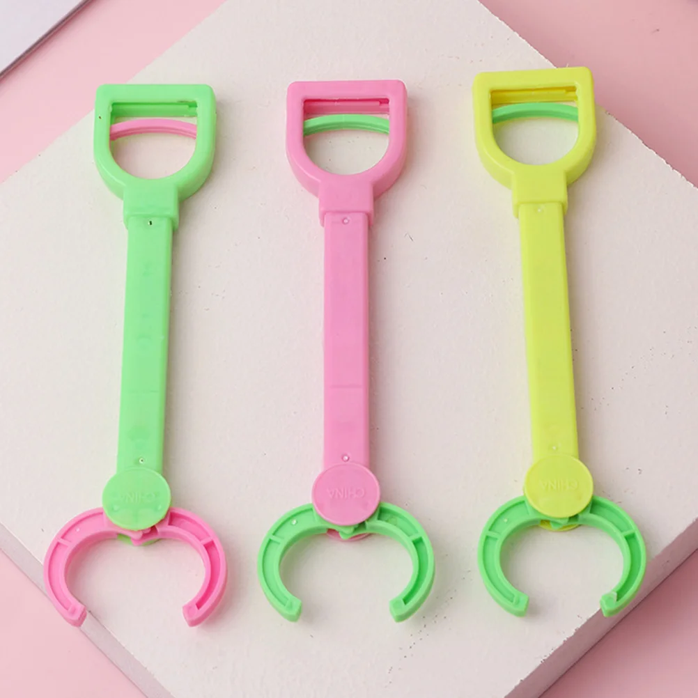 20 Pcs Grabber Mini Mechanical Clip Toys Kids Plastic Machine Claw Grasp Child Grabbers