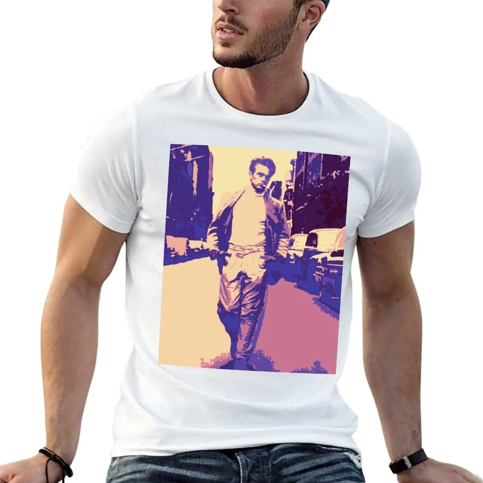 

James Dean pop Art. T-Shirt man t shirts for men casual t shirts for man cotton T-Shirt