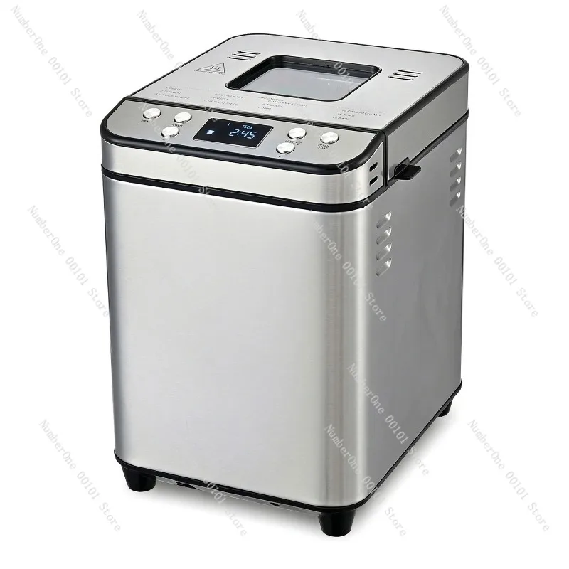 Home Kitchen Automatic Bread Maker European Plug Multifunction Dough Kneading Fermentation Baking Machine 700W Household Bread
