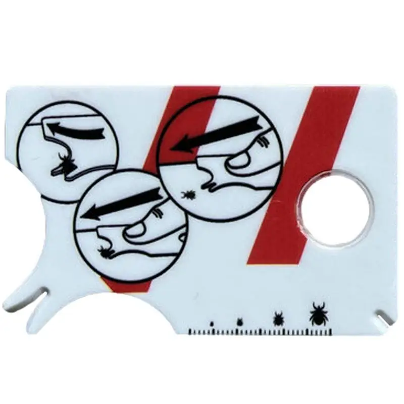 Tick Card With Magnifying Glass Allows Easy Removal Of Ticks Tick Remover For Dogs And Cats With Handy Pocket Size