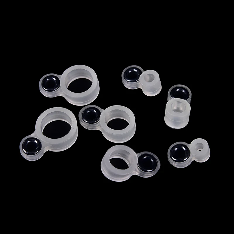 14x fishing rod wire ring fishing line guide ring silicone different size 1-14