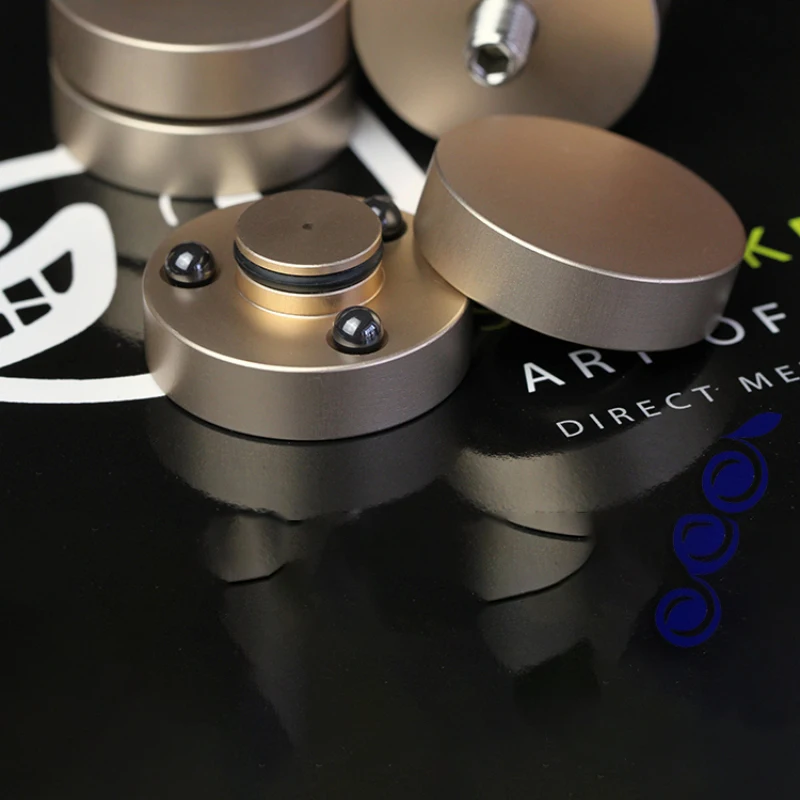 Altoparlanti Audio HIFI amplificatore perline in ceramica/perline in acciaio ammortizzatore antiurto piedini piedini cuscinetti supporto per assorbimento delle vibrazioni