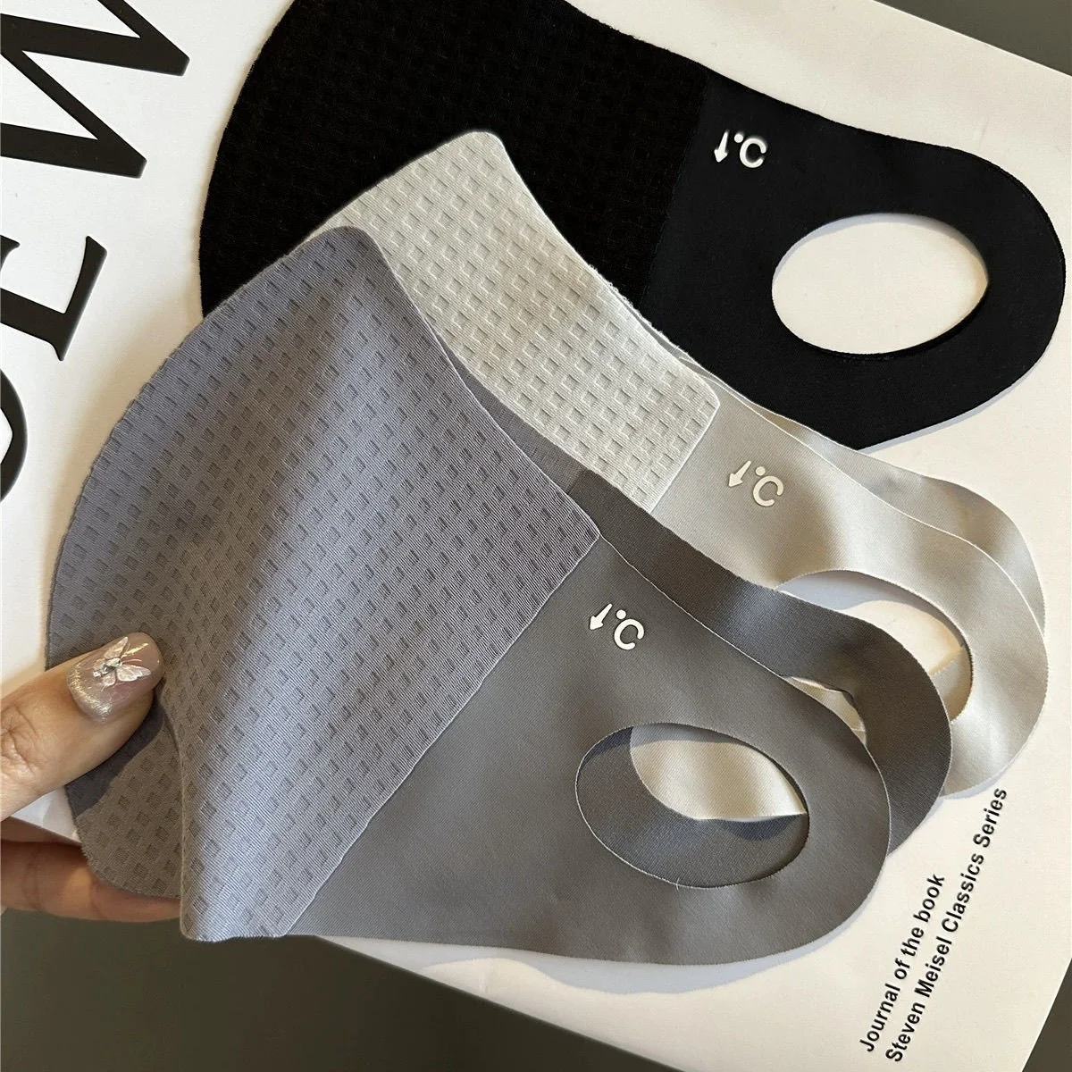 

Breathable Ice Silk Face Mask, Reusable Dustproof Mouth Cover, Quick Dry Earloop Face Cover for Men and Women, Lightweight Outdoor Cycling Windproof Protective Mask for Daily Commuting and Travel