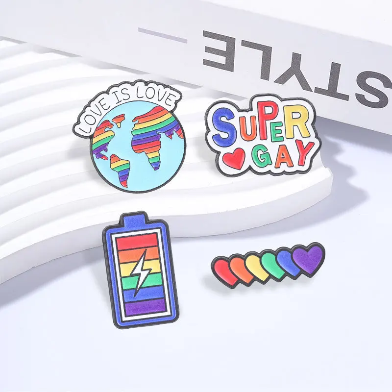 Pins for Backpacks Cartoon Buckle Accessories for Personalized Versatile Use Oven-Baked Alloy Brooch Badges for Clothes Pines