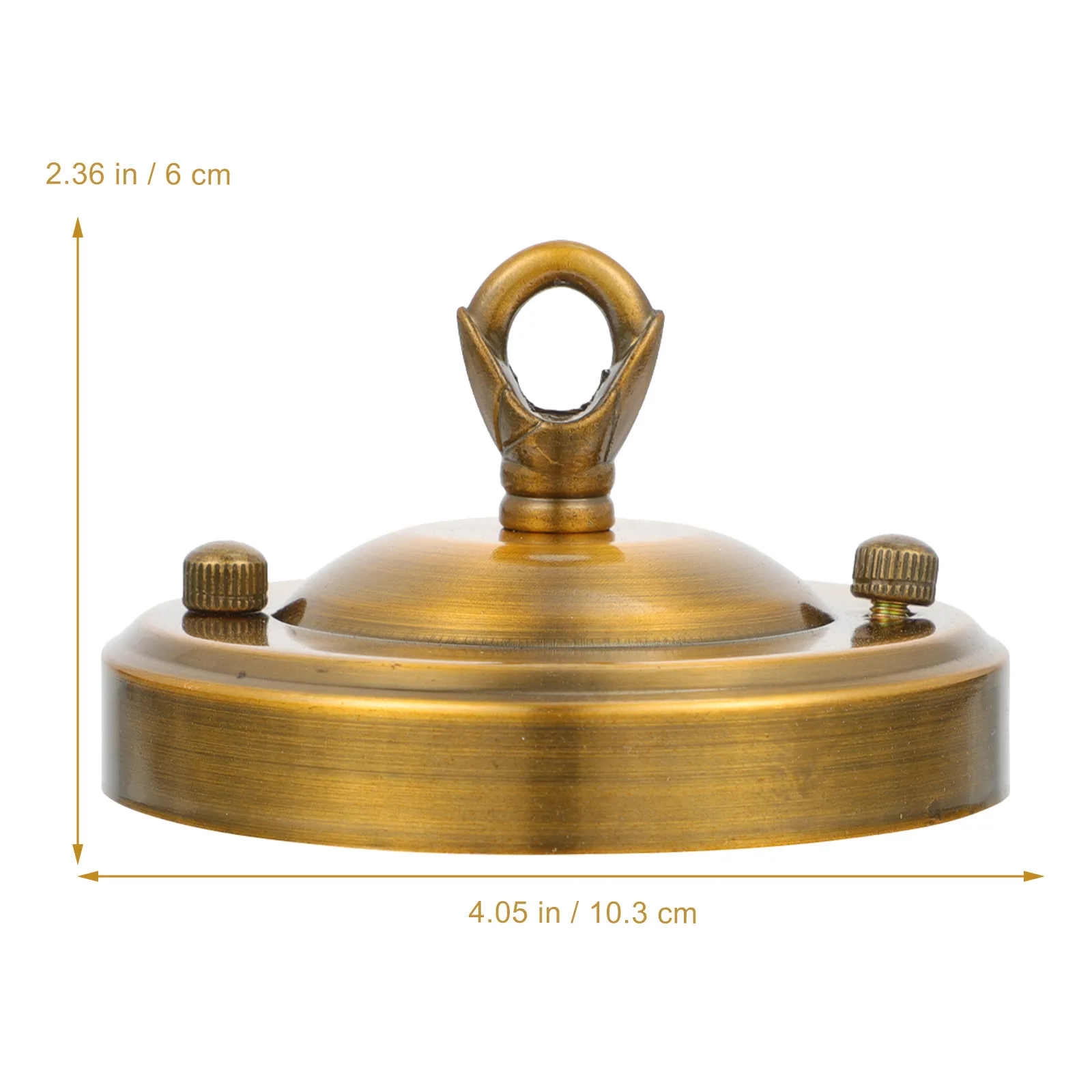 Ceiling Lamp Base Sturdy Iron Chandelier Canopy Kit Decorative Pendant Light Cover Plate Indoor Use Ceiling Cover Plate