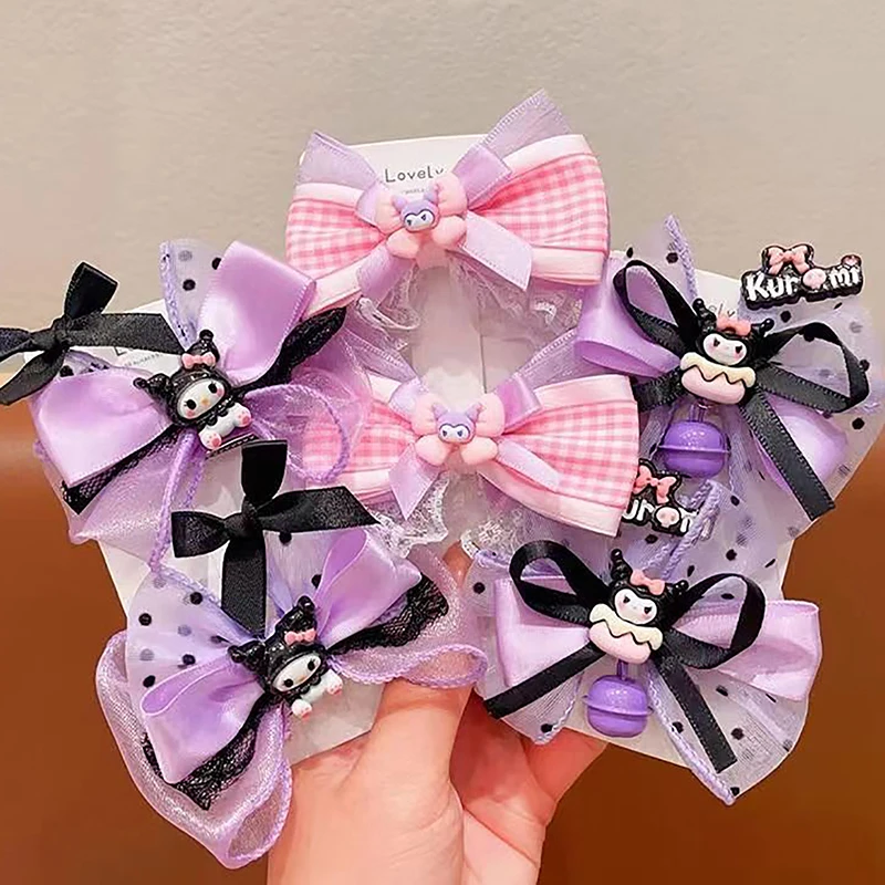 1/2pcs Cartoon Anime Big Bowknot Haarnadel Haarschmuck für Frauen Mädchen trend ige Prinzessin Kopf bedeckung Band Bogen Haars pange Geschenke