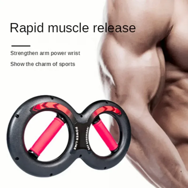 5-30kg 8-Word Chest Expander Power Wrist Device Workout Muscle Fitness Sports Equipment Gym Forearm Strength Force Exerciser