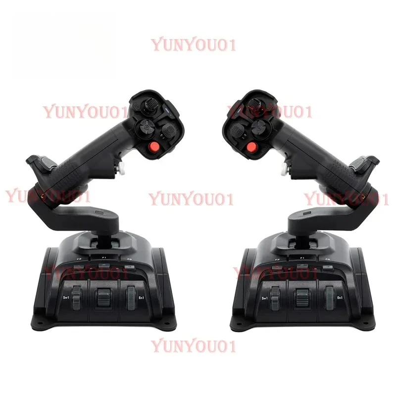 

Gladiator Unbounded Aircraft Omnidirectional Throttle Space Flight Left Hand Joystick