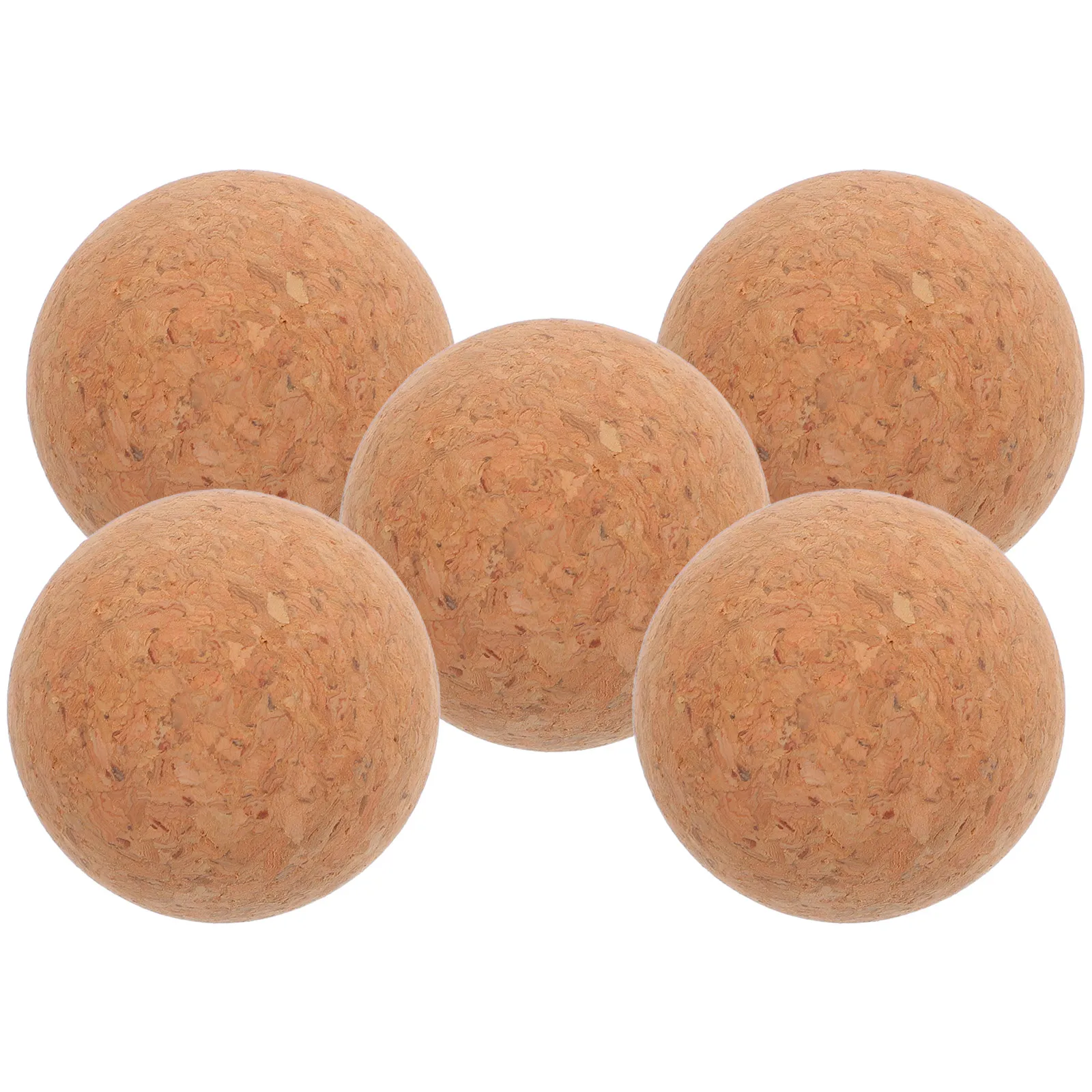 

5 Pcs Football Cork on Table Foosball Balls for Kids Mini Footballs Soccer Fooseball