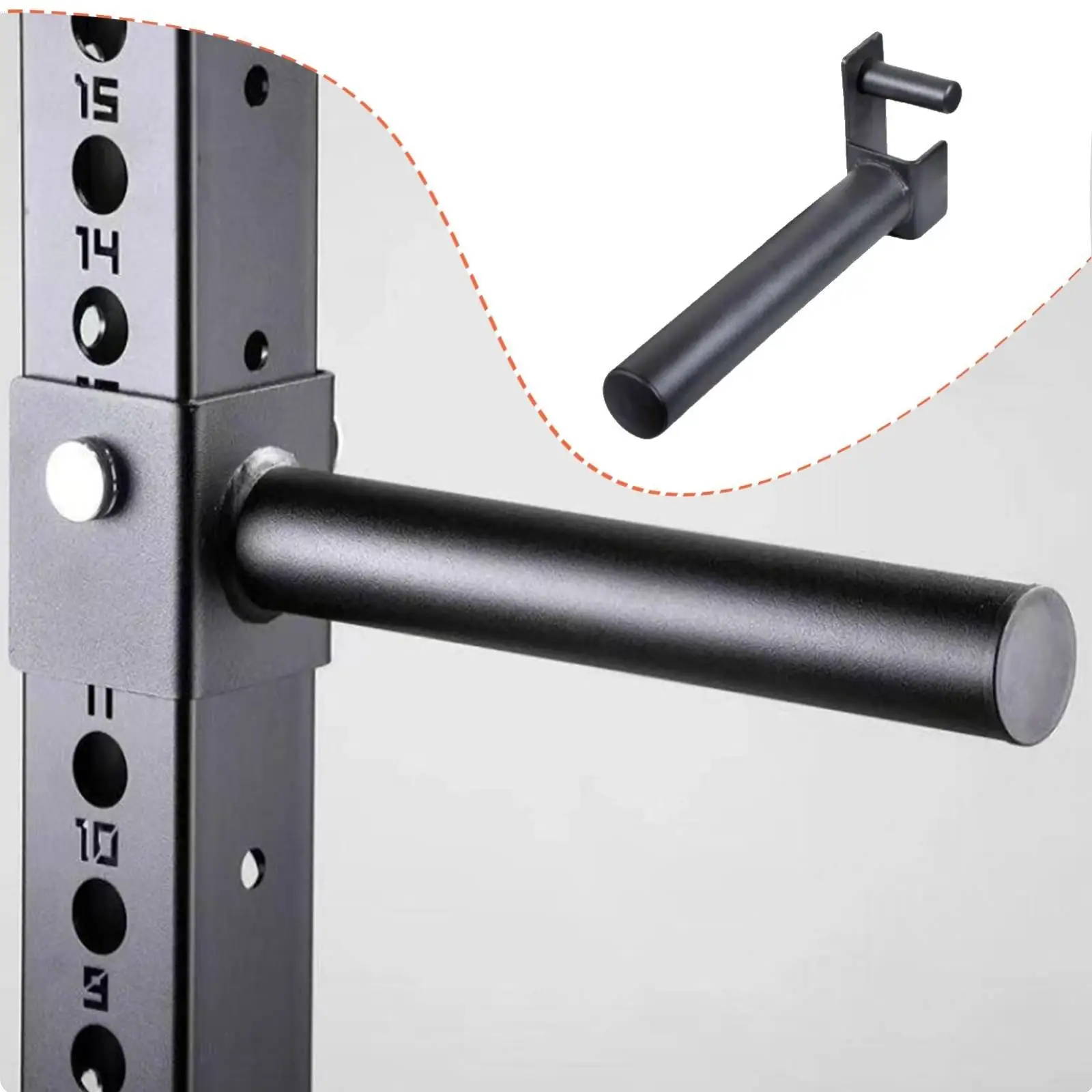 Heavy Duty Steel Barbell Plate Rack Vertical Holder Gym Equipment for Home Gym Accessories and Fitness Rooms