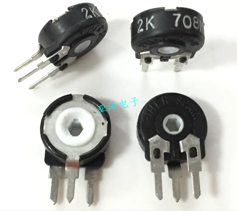 3PCS/lot Spanish PIHER fine-tuning adjustable potentiometer PT10-2K