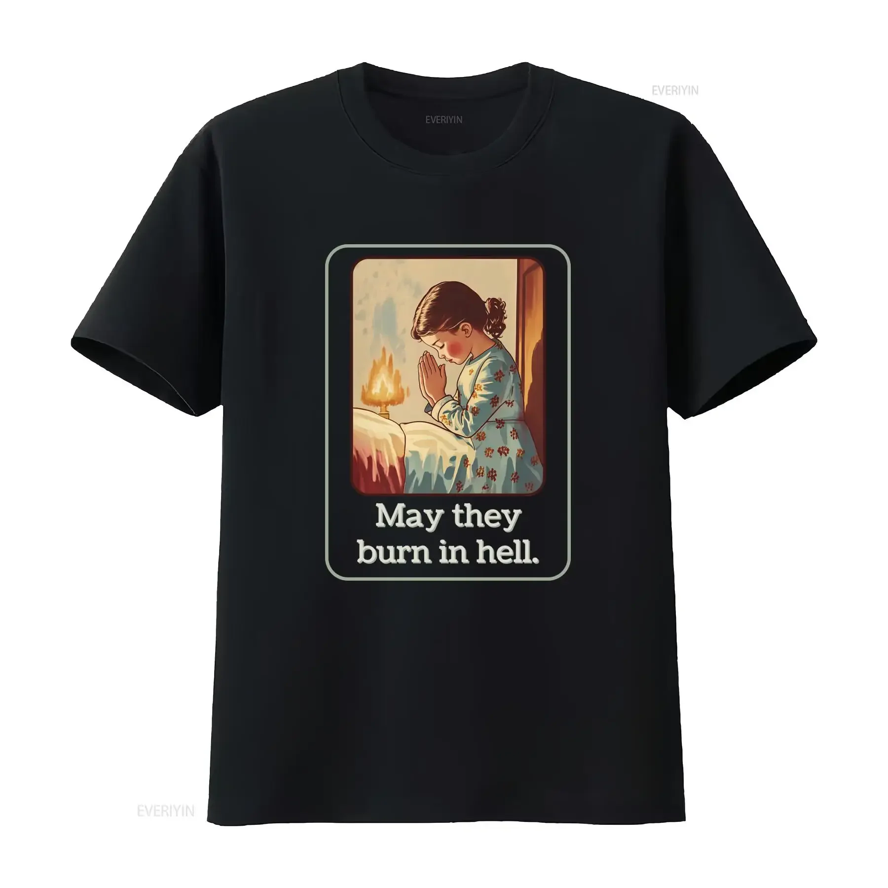 1950S Fashion Men'S - May They Burn In Hell T