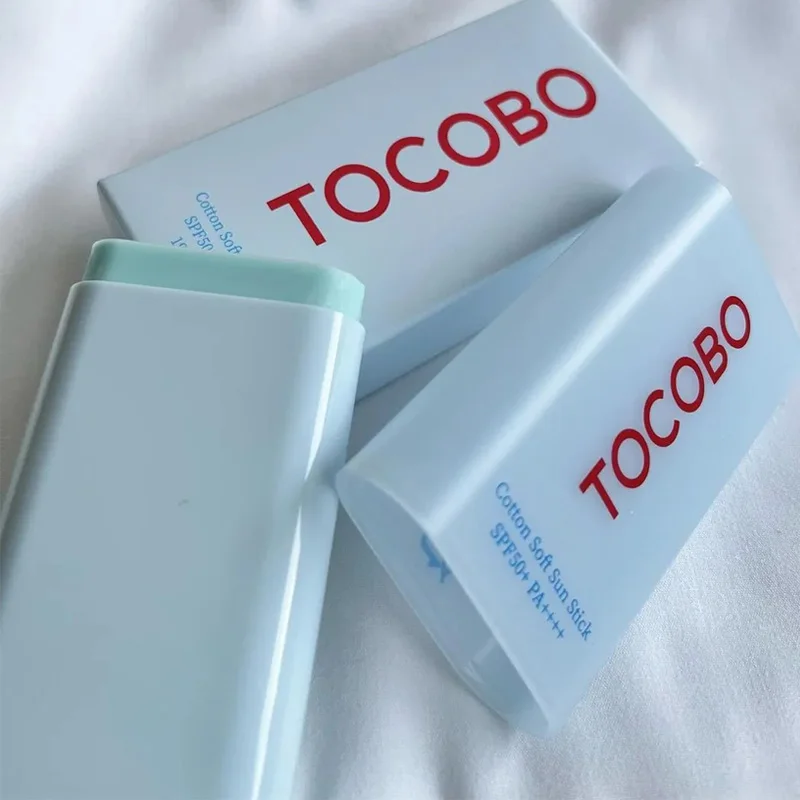 Korean Sell Well Skincare Brand TOCOBO Sunscreen Stick SPF50+ PA++++ Pre-makeup Sun Primer Travel Portable Oil Control Hydration