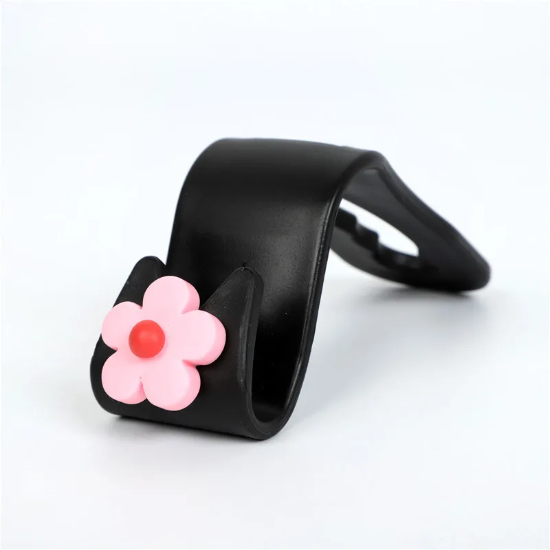 Multifunctional Flower Shape Car Hook Cute Car Seat Back Creative  Storage Hook Car Decoration Products