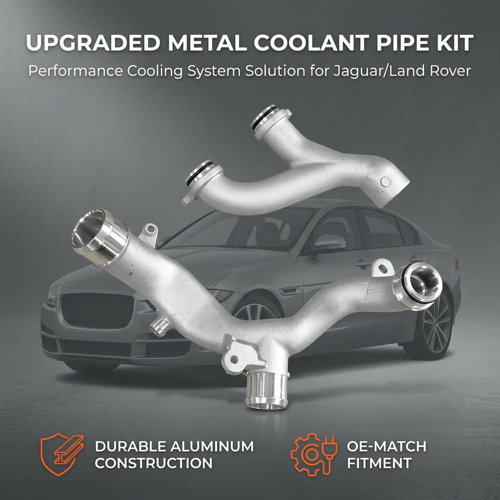 LR109401 Upgraded Coolant Water Pipe System Kit For Jaguar XE XF XJ F-Pace F-Type For Land Rover Discovery 4 Range Rover Sport