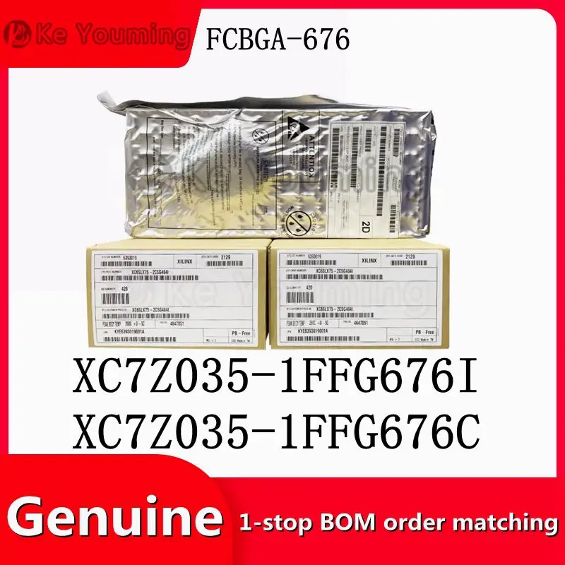 

Integrated Circuit IC, XC7Z035-1FFG676I, XC7Z035-1FFG676C, FCBGA-676, FPGA - Field Programmable Gate Array, IC