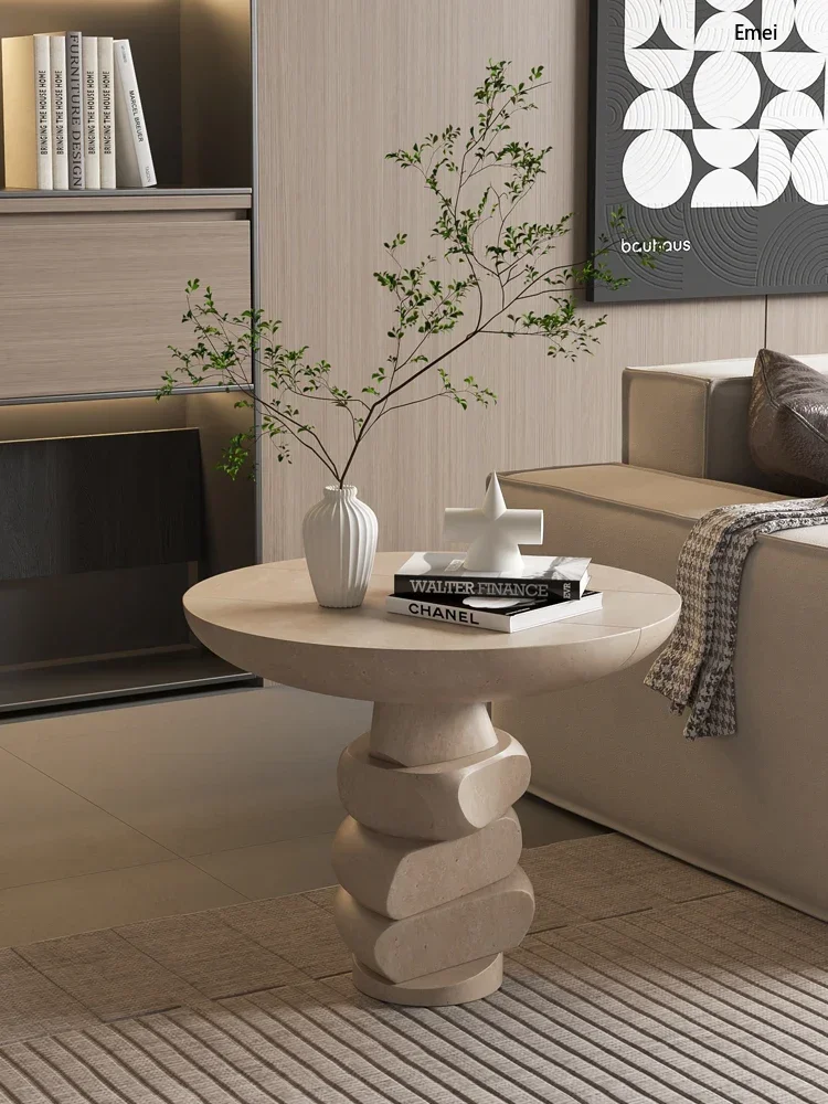 Italian Minimalist High-End Coffee Table Retro Chic Style Side Table