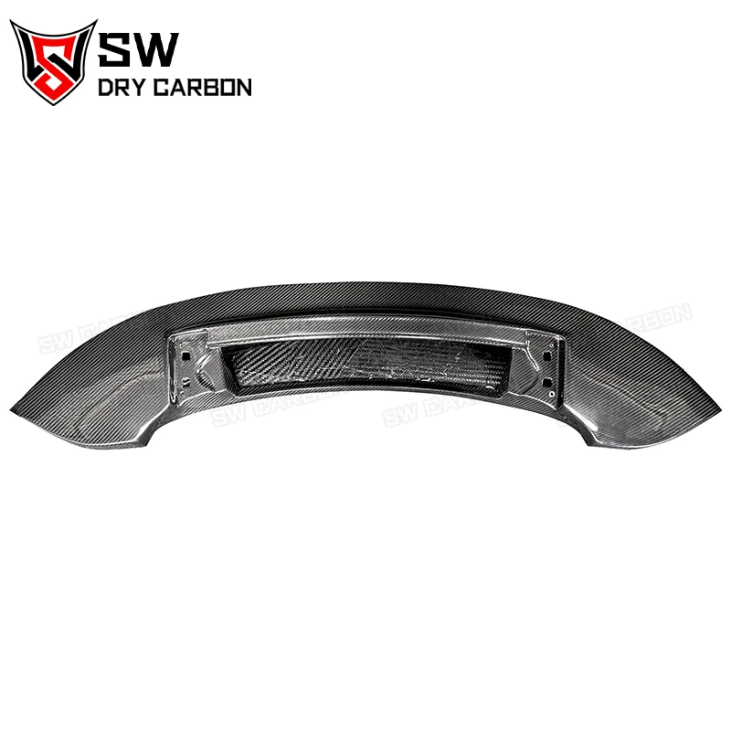 Dry Carbon Fiber Sport Classic Rear Spoiler Rear Wing Splitter for Porsche 992 911 Carrera