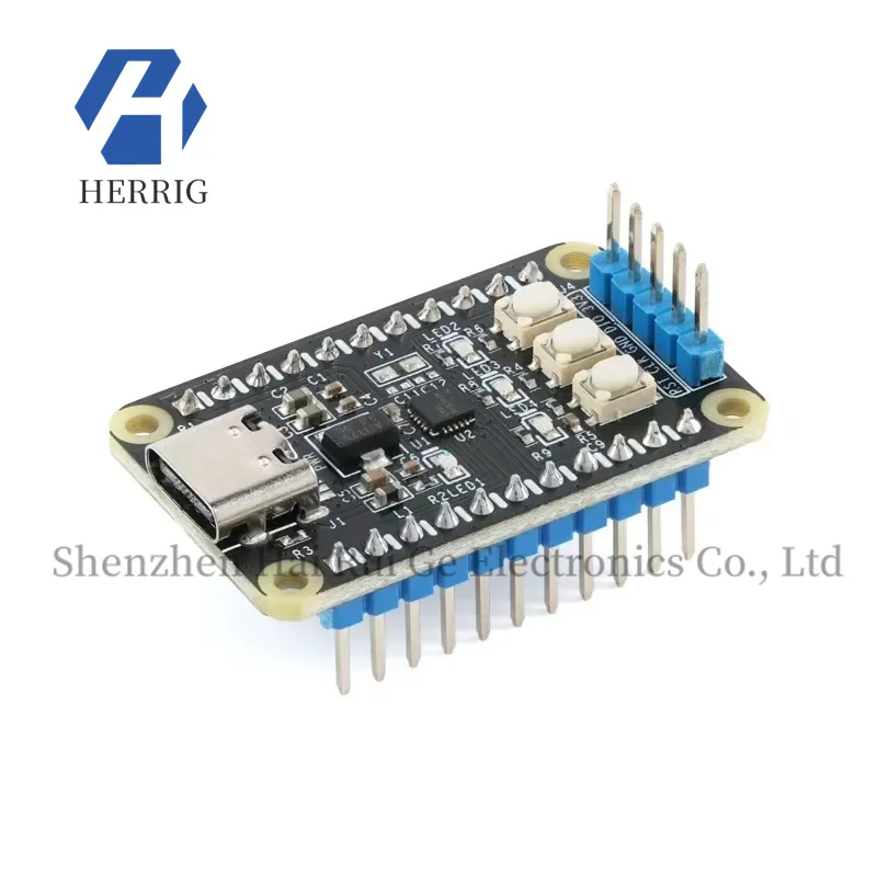 

Wildfire PY32F002BF15U6TR core board, 24Mhz, 32-bit ARM microcontroller development board module