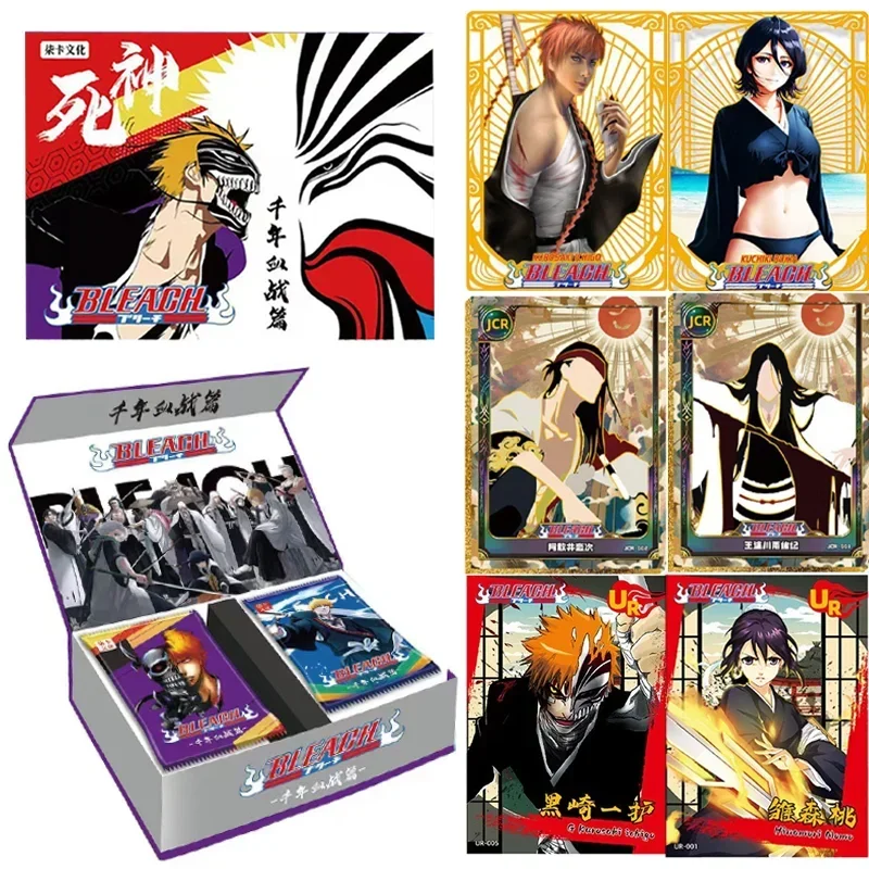 

Anime Japanese Bleach Collection Cards Characters Limited Rare EX Flash Card Games Card Collection Cards Kids Xmas Toys Gifts