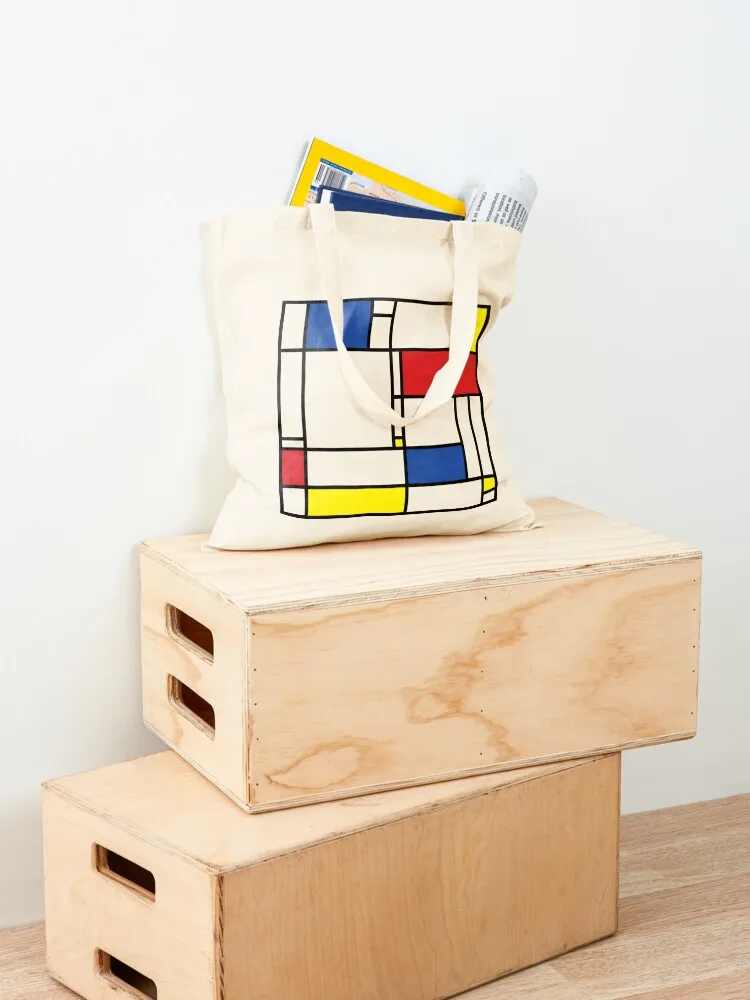Mondrian Minimalist De Stijl Modern Art ? fatfatin Tote Bag Women's bags Large bags for women Women's shopper eco pack