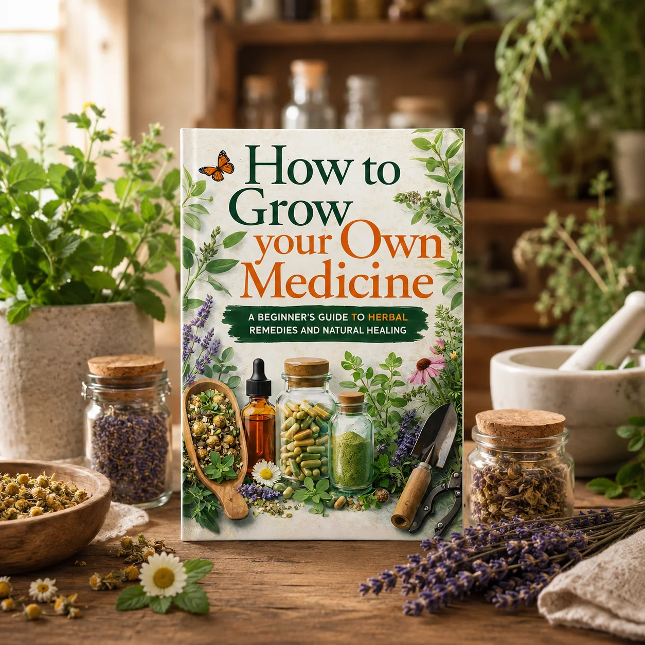 Grow Your Own Medicinal Herbs, - Wellness Herbal Medicine ulasan dan harga