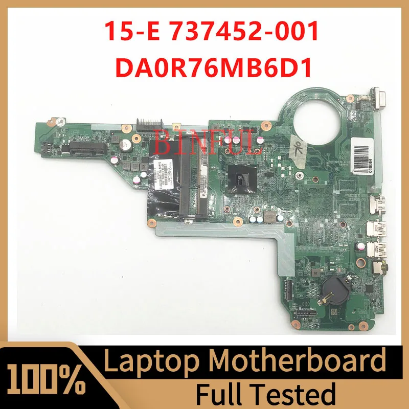 

737452-501 737452-001 737452-601 Mainboard For HP 15-E 17-E Laptop Motherboard DA0R76MB6D0 With E1-2500 CPU 100%Full Tested Good