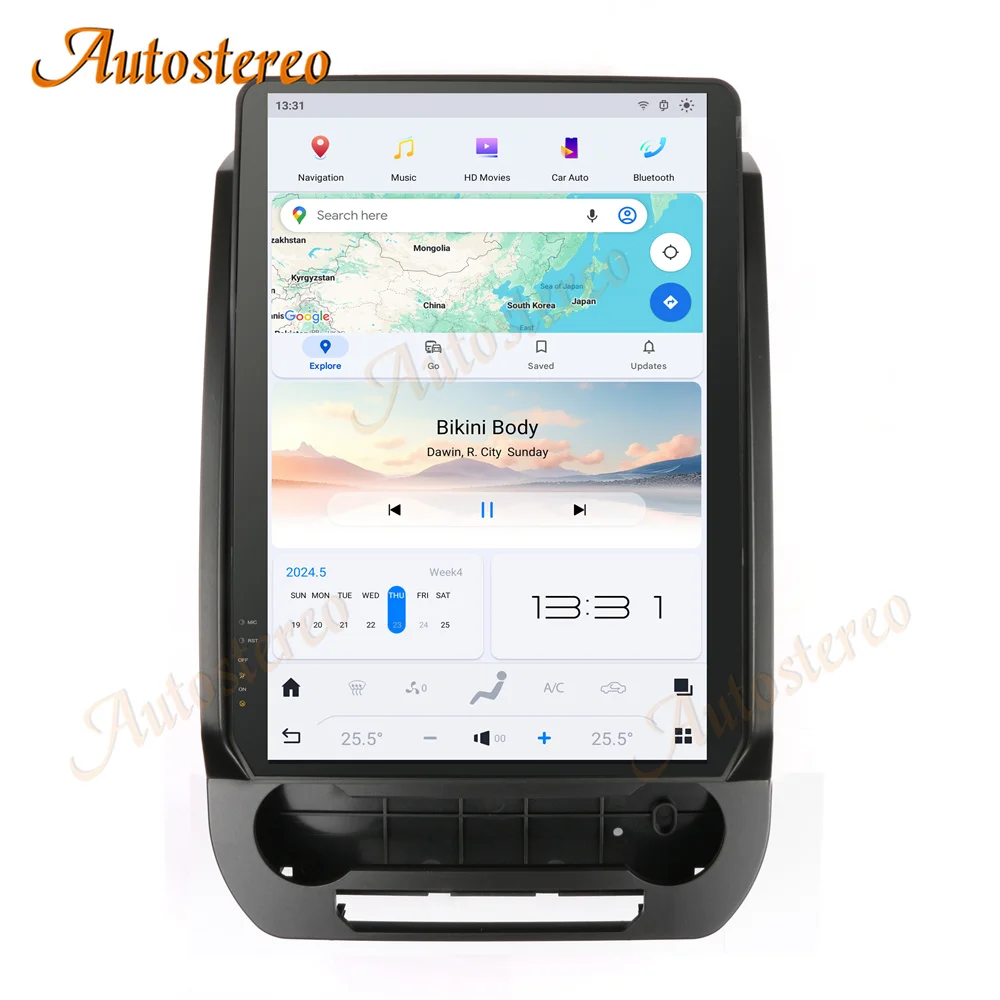 Carplay 2K Screen Android 13 For Ford Expedition 2018-2022 SYNC3 Car GPS Navigation Multimedia Player Car Radio Auto Head Unit