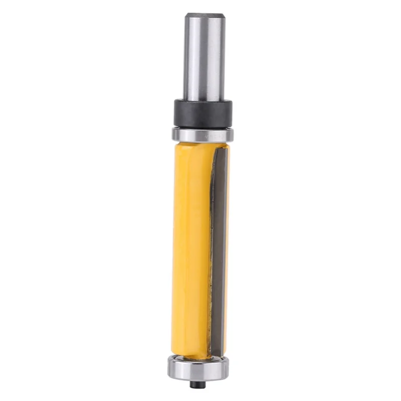 

Straight Woodworking Router Bit Edge Finishing Tool 2-1/2"L X 3/4''Dia X 1/2" Shank W Bearings