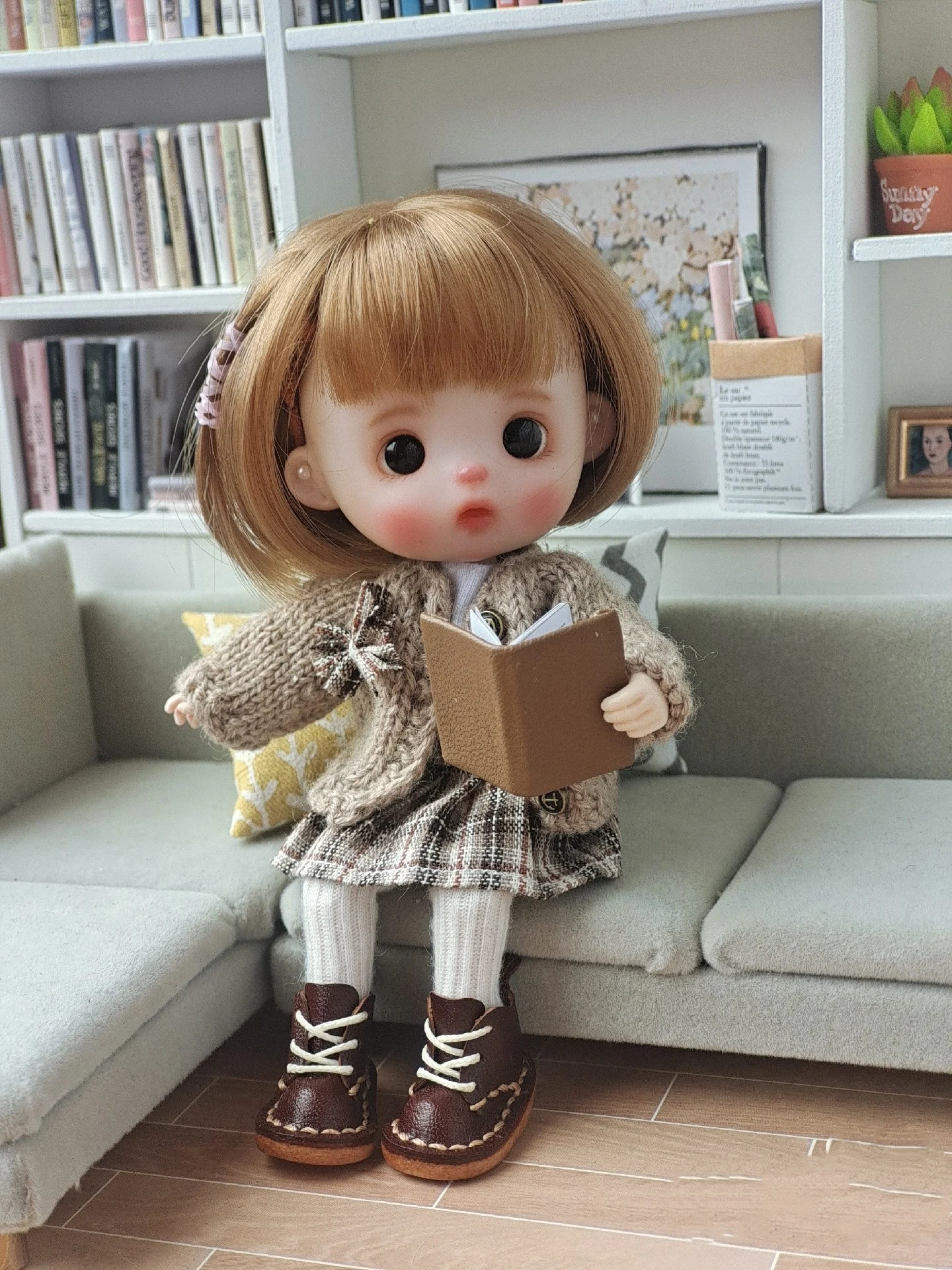 Ob11 Bjd doll clothes Student attire