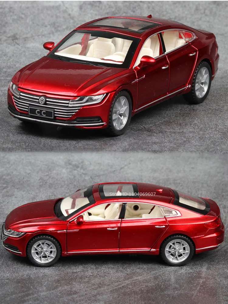 1:32 Käfer GSR CC Modell Spielzeugautos Legierung Druckguss Miniaturfahrzeuge Sound Licht Türen geöffnet zurückziehen Ornament für Kindergeschenke – Detail 16