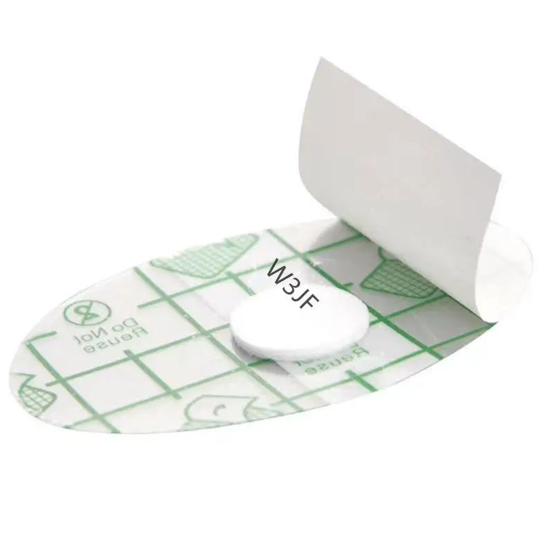 

W3JF Pack Of 100 Baby Showers Ear Protectors Waterproof Film Comfortable Fit Child Ear Patches for Bathing Gift
