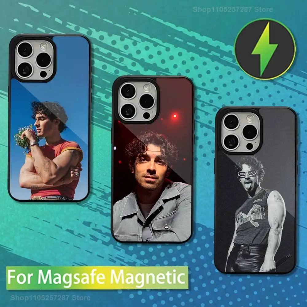 

Cool J-Joe J-Jonas Singer For iPhone Mini,13,Max,11,15,17,14,Plus,12,Pro,16,For Magsafe,Magnetic Wireless Charging Case