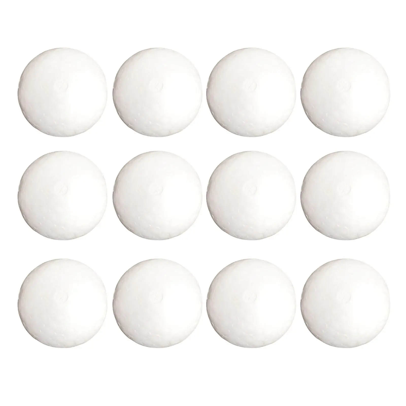 Foam Craft Balls White Art Foam Baubles for Creativity DIY Modeling Holiday Decoration for Home Party Projects view 4