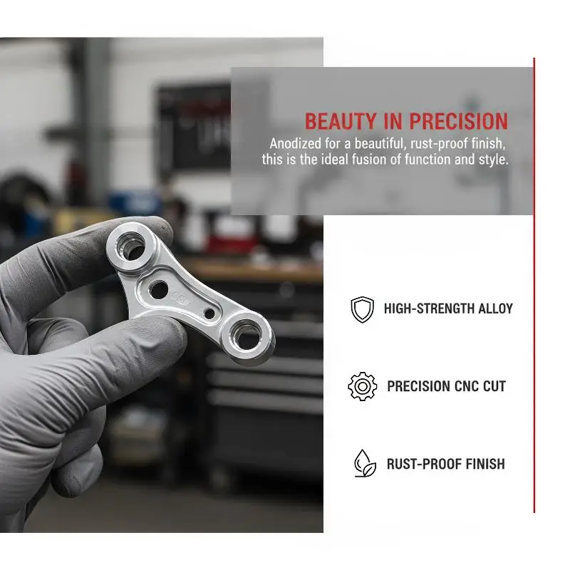 CNC Motorcycle Brake Arm Set Super Strength Alloy Universal Compatible Modification Part for Performance Improvement