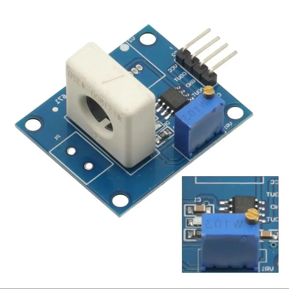 

WCS1800 Датчик тока с эффектом Холла с защитой от перегрузки по току, датчик переключения тока для инструментов электрического мониторинга