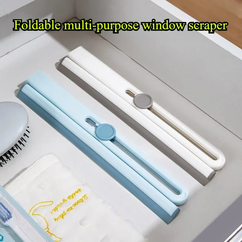 

Foldable Windows Cleaning Brushes Multi-purpose Silicone Wiper Glass Cleaning Tools Floor Small Wipers Window Cleaner