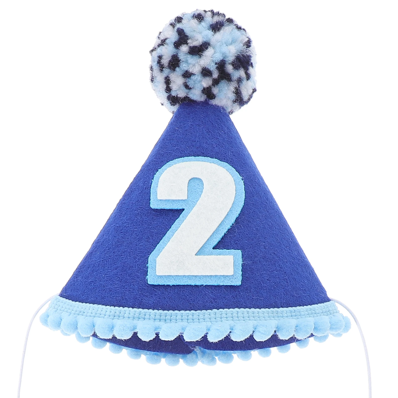 

1pc Birthday Party Hats for Kids Lightweight Comfortable Cone Headgear Baby Photo Prop Festive Accessories New Year Hat