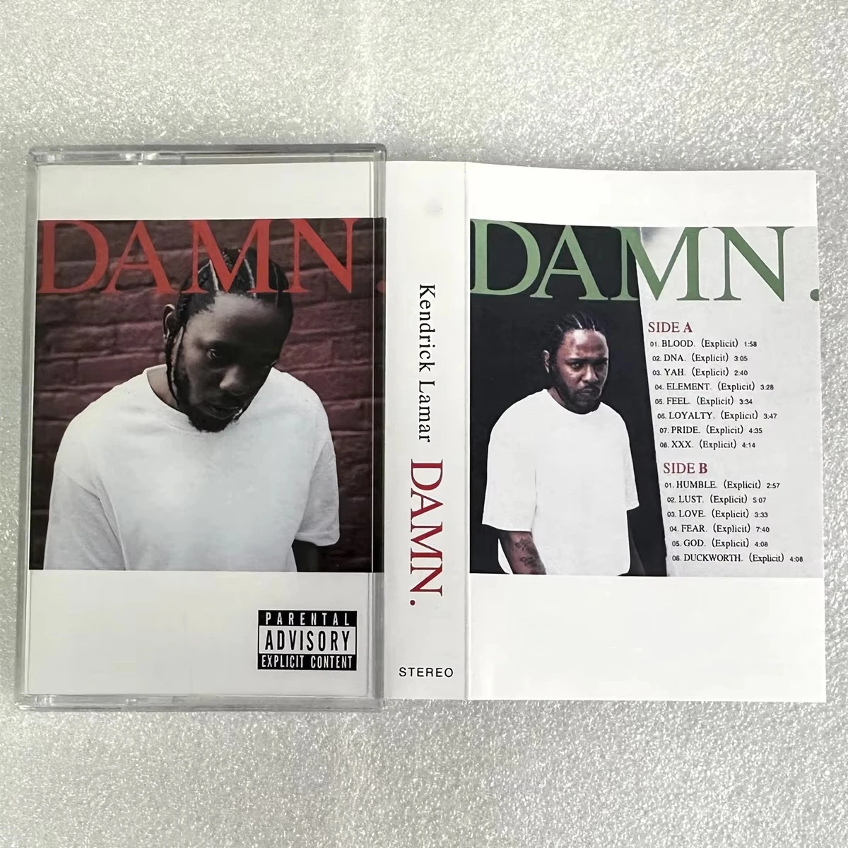 Rap Kendrick Lamar K-Dot Music Tape DAMN Album ELEMENT Cassettes Cosplay Walkman Recorder Car Soundtracks Box Party Music Gifts