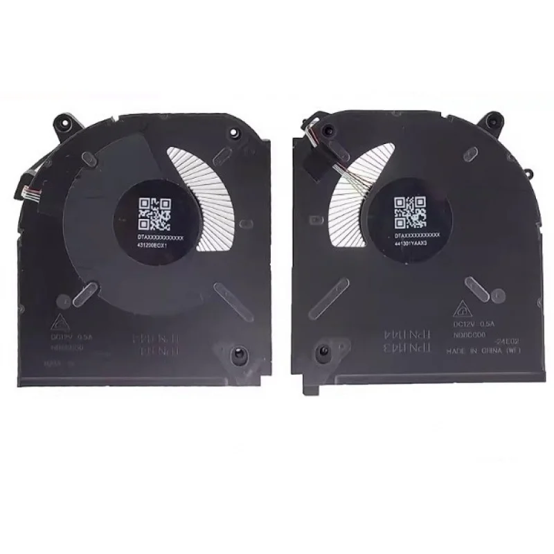 

C New CPU + GPU Fan TPN-I143 TPN-I144 For HP OMEN MAX 16 inch Gaming Laptop 16-ah