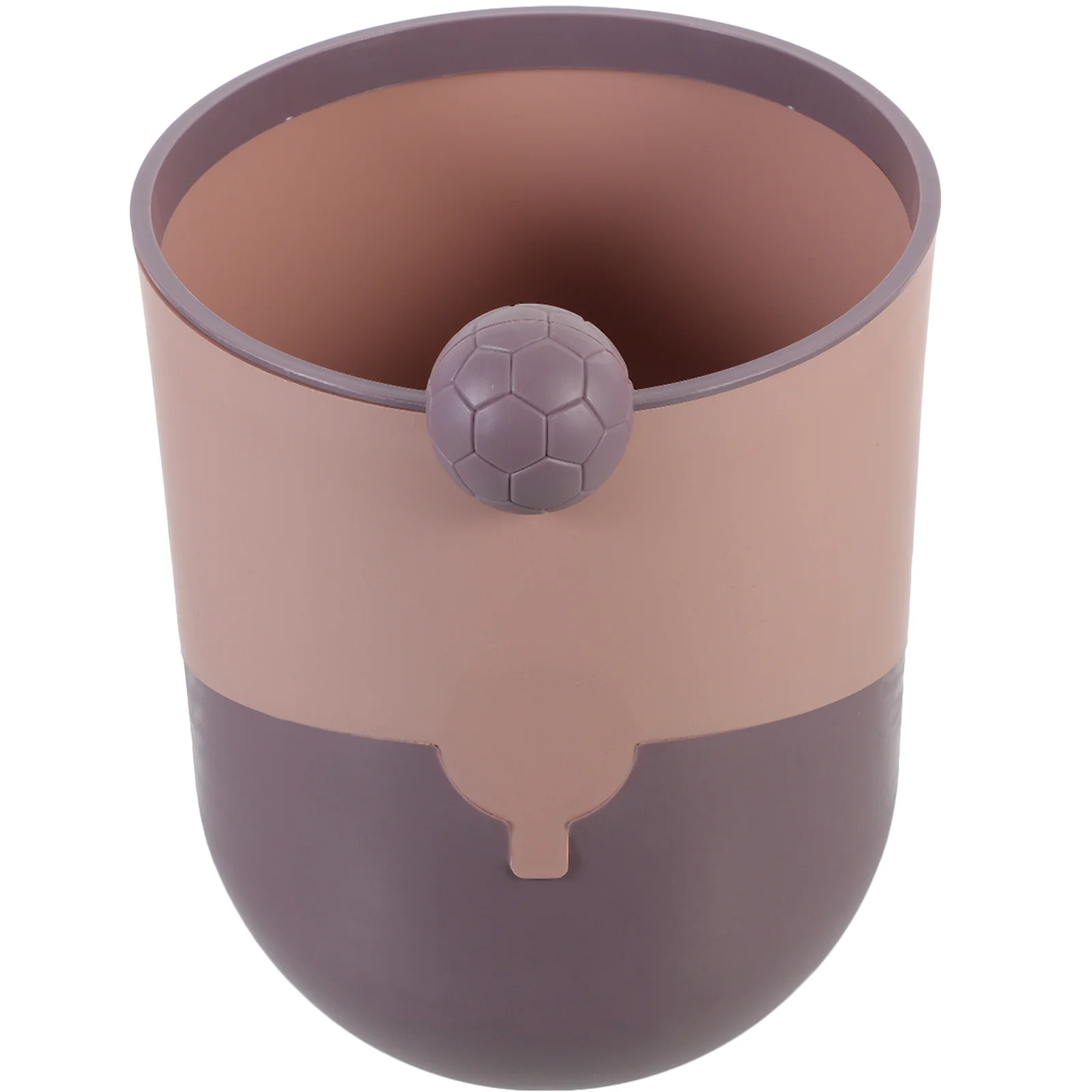 

1pcs Nordic Style Trash Can Small Size Smooth Finish No Burr Multi-Function Waste Basket For Home Office Bedroom Bathroom