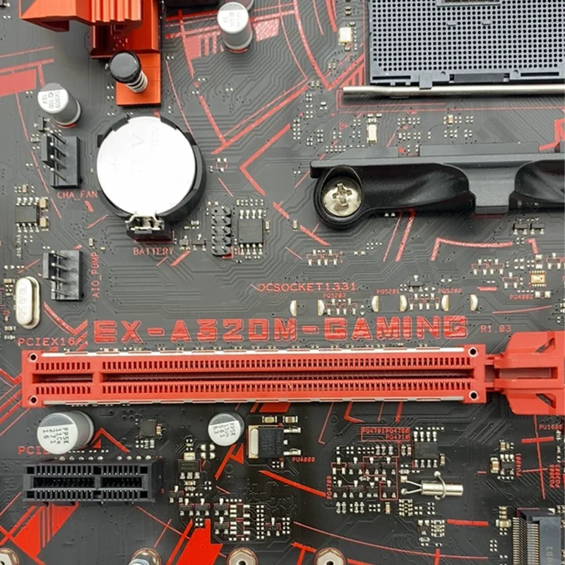 For ASUS EX-A320M-GAMING Motherboard Support AMD Ryzen 3000 series M.2 DDR4 Socket AM4 A320 Mainboard 100% Tested Fully work