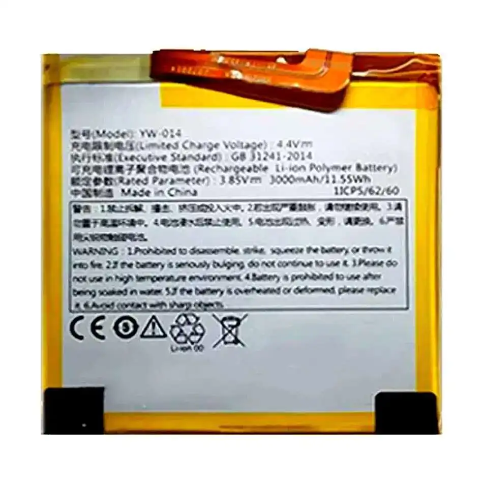 

Good Low-Temperature Performance For Veken YW-014 YW014 Mobile Phone Battery 3000mAh
