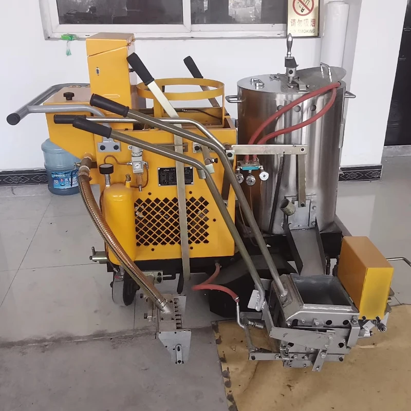 

Automatic Thermoplastic Road Marking Machine with Cold Paint High Efficiency Outdoor Paint Line Marking Machines